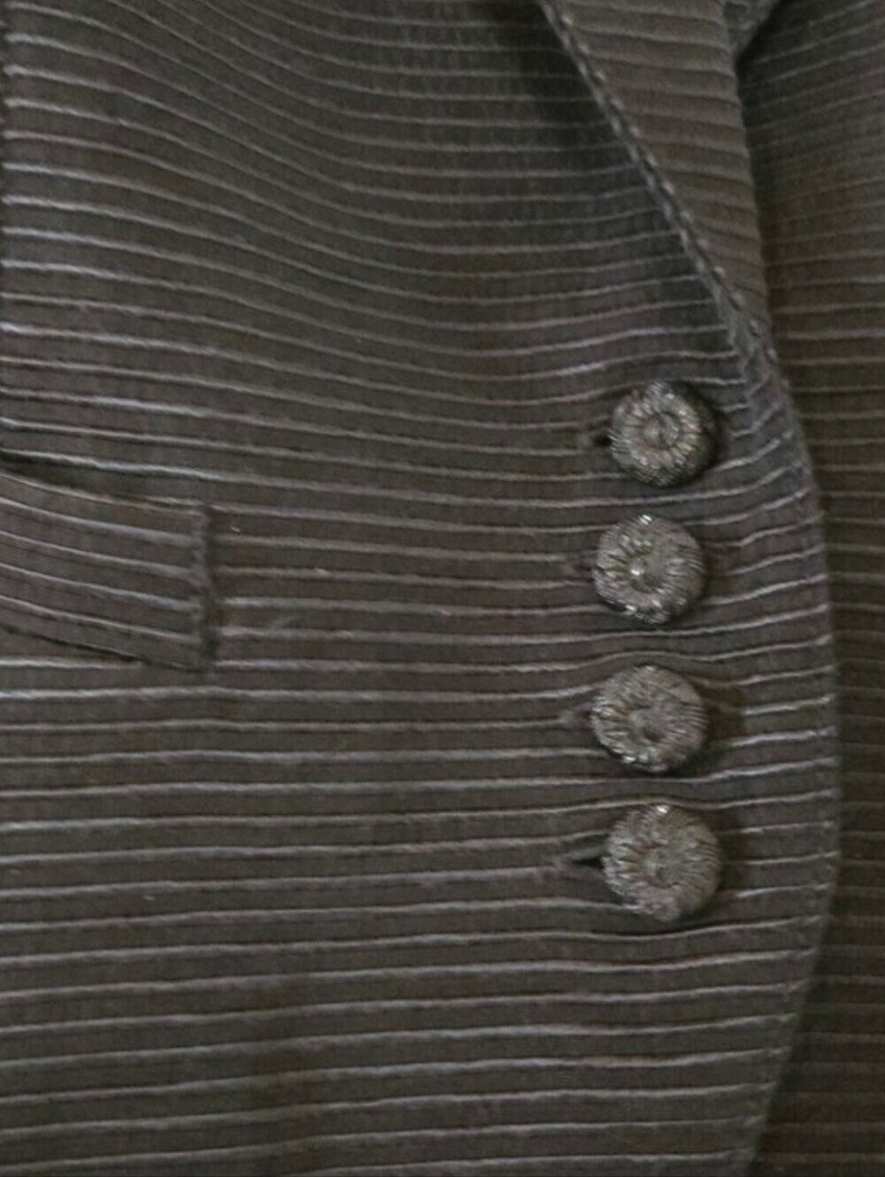 Vintage! Simon Chang | Matching Set, Tailored Vest & Pleated Midi Skirt, Size 8 - Picture 14 of 15